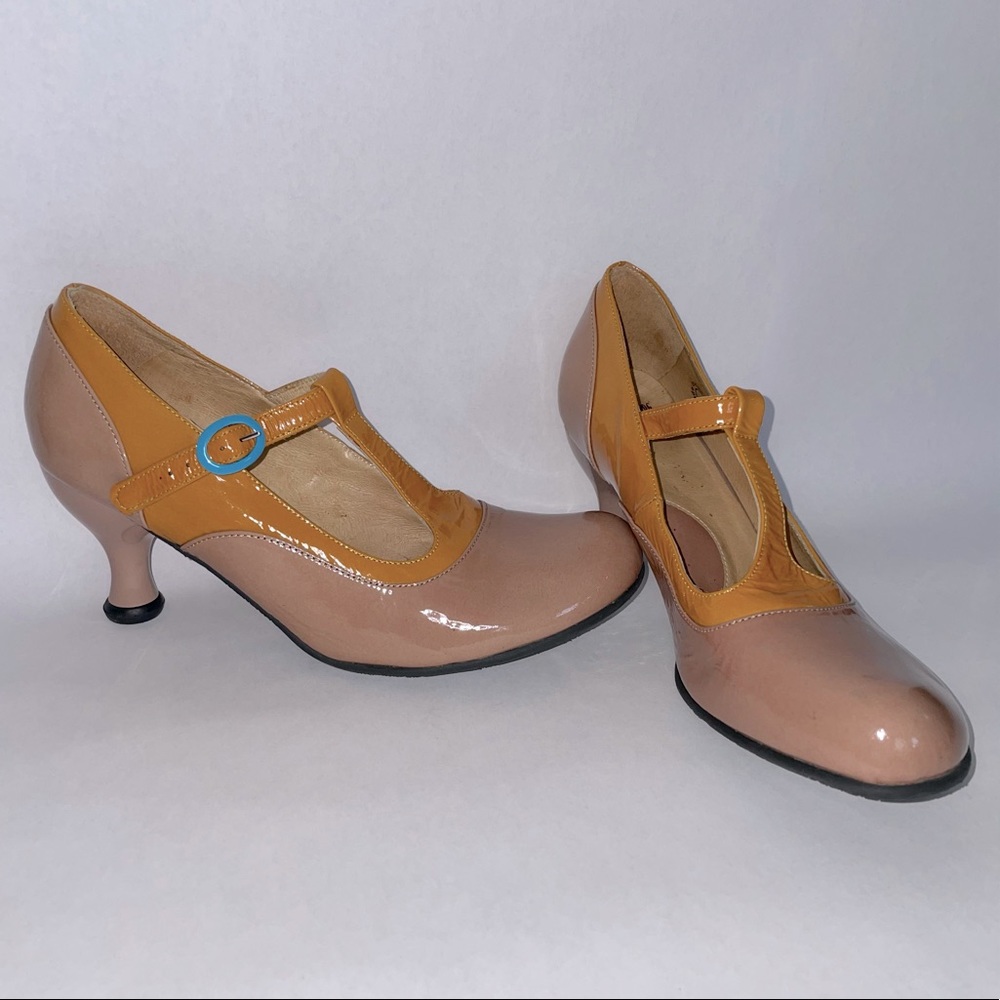 John Fluevog Laura Evans Bellevue Mary Jane Heel